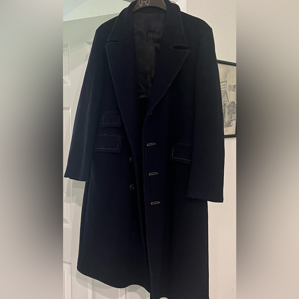 Ladies Mohair and Wool long coat